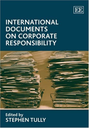 Stock image for International Documents On Corporate Responsibility for sale by Bookmonger.Ltd