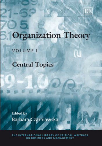 Imagen de archivo de Organization Theory (Volume 2) a la venta por Anybook.com