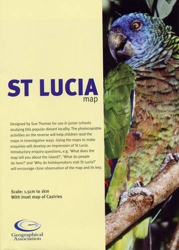 St. Lucia Map (9781843771050) by [???]