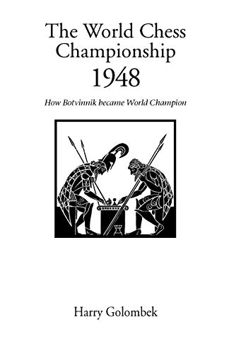 Beispielbild fr World Chess Championship 1948, The zum Verkauf von Books Puddle