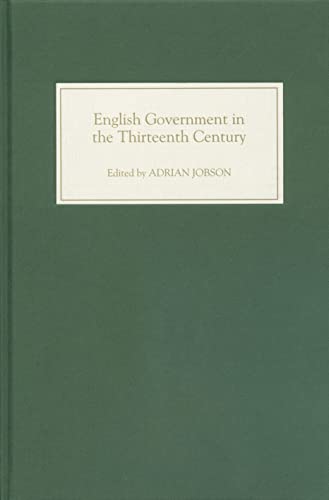 Imagen de archivo de English Government in the Thirteenth Century a la venta por Zubal-Books, Since 1961