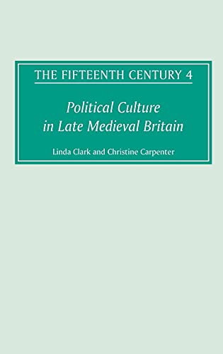 Beispielbild fr Political Culture in Late Medieval Britain zum Verkauf von Blackwell's