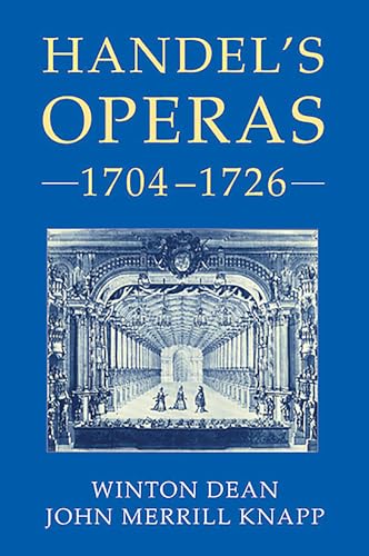 9781843835257: Handel's Operas, 1704-1726