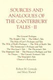 Beispielbild fr SOURCES AND ANALOGUES OF THE CANTERBURY TALES. VOLUME II [ONLY]. zum Verkauf von Hay Cinema Bookshop Limited