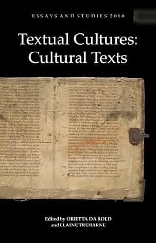 Stock image for Textual Cultures: Cultural Texts (Essays and Studies, 63) for sale by GF Books, Inc.