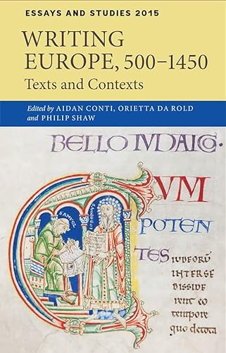 Writing Europe, 500-1450 : Texts and Contexts