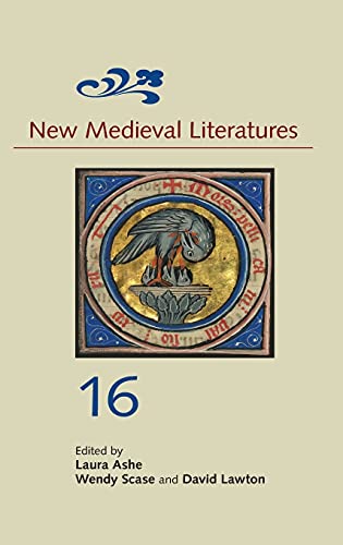 Beispielbild fr New Medieval Literatures. 16 zum Verkauf von Blackwell's