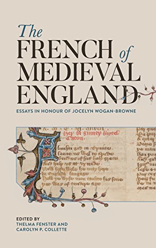 Beispielbild fr The French of Medieval England zum Verkauf von Blackwell's