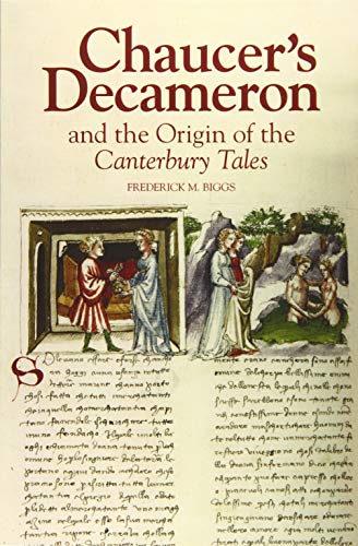 Stock image for Chaucer's Decameron and the Origin of the Canterbury Tales (Chaucer Studies) for sale by Books From California