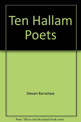 Stock image for Ten Hallam Poets for sale by AwesomeBooks