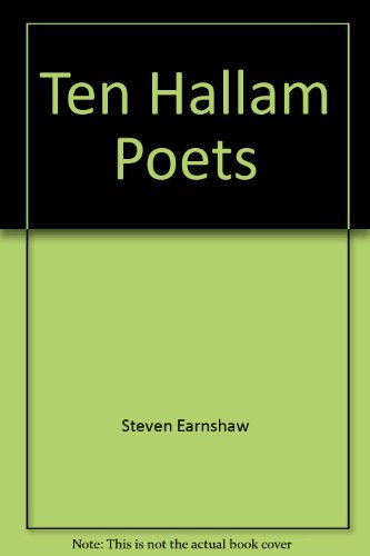 9781843871231: Ten Hallam Poets