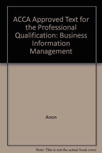 9781843906032: Business Information Management (ACCA Textbook)