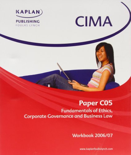 9781843908319: CIMA Paper C5 Business Law