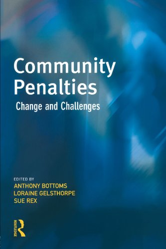 9781843920076: Community Penalties: Policy, Practice and Future Directions (Cambridge Criminal Justice Series)