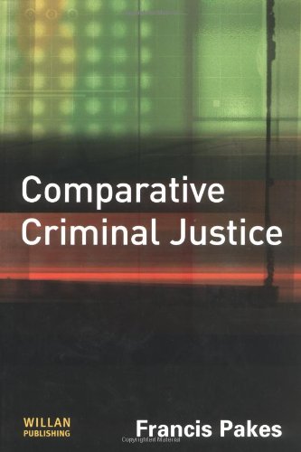 Beispielbild fr Comparative Criminal Justice zum Verkauf von WorldofBooks