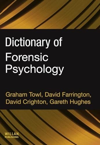 Imagen de archivo de Dictionary of Forensic Psychology a la venta por Anybook.com