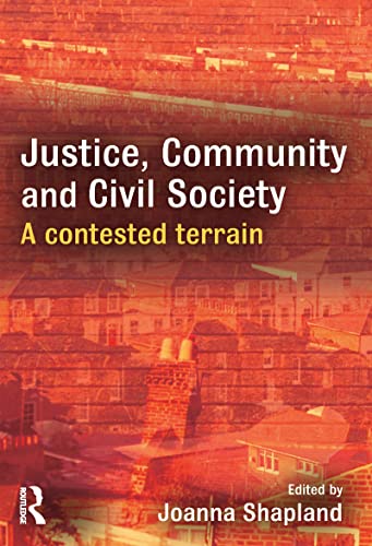 9781843922995: Justice, Community and Civil Society: A Contested Terrain