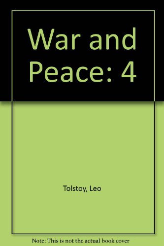 Stock image for War & Peace Vol.4 (CH) for sale by Hippo Books