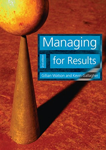 Beispielbild fr Managing for Results zum Verkauf von Reuseabook