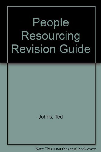 Imagen de archivo de PEOPLE RESOURCING : A REVISION (UK PROFESSIONAL BUSINESS Management / Business) a la venta por WorldofBooks