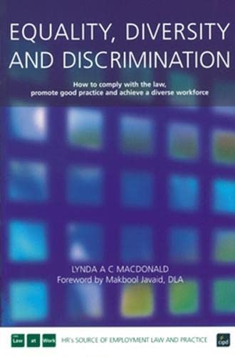 Beispielbild fr Equality, Diversity and Discrimination (UK PROFESSIONAL BUSINESS Management / Business) zum Verkauf von WorldofBooks