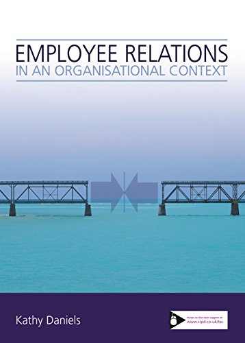 Beispielbild fr Employee Relations in an Organisational Context (Cipd Publications) zum Verkauf von MusicMagpie