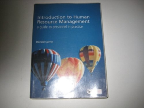 Imagen de archivo de Introduction to Human Resource Management a la venta por MusicMagpie