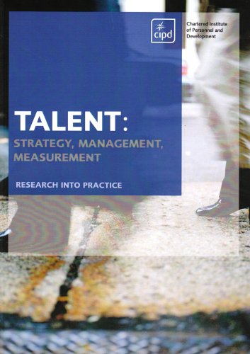 Imagen de archivo de Talent : Strategy, Management, Measurement a la venta por Better World Books Ltd