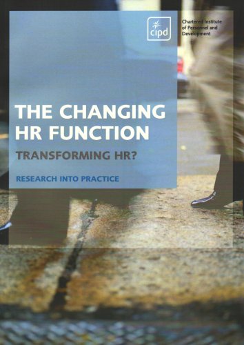 Changing HR Function (9781843981978) by Peter Reilly