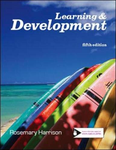 Stock image for Learning and Development for sale by Better World Books Ltd