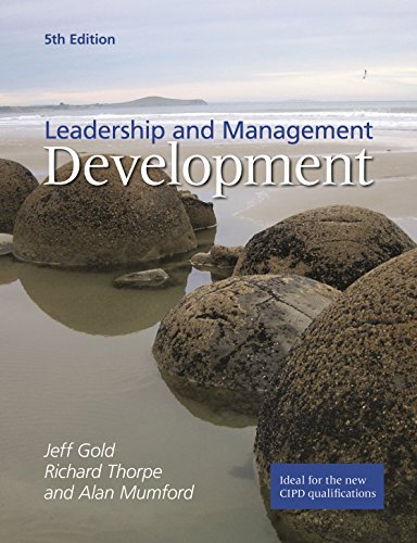 9781843982449: Leadership and Management Development