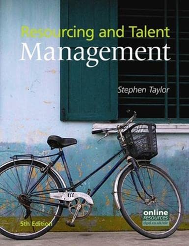 Stock image for Resourcing and Talent Management for sale by WorldofBooks