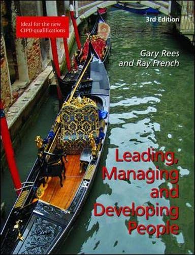 Beispielbild fr Leading, Managing and Developing People (UK PROFESSIONAL BUSINESS Management / Business) zum Verkauf von WorldofBooks