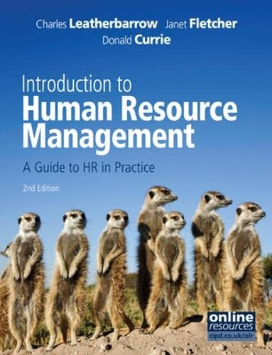 Imagen de archivo de Introduction to Human Resource Management: A Guide to HR in Practice a la venta por medimops
