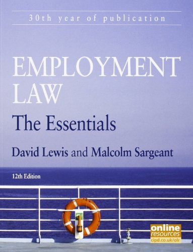 Beispielbild fr Employment Law: The Essentials zum Verkauf von Anybook.com