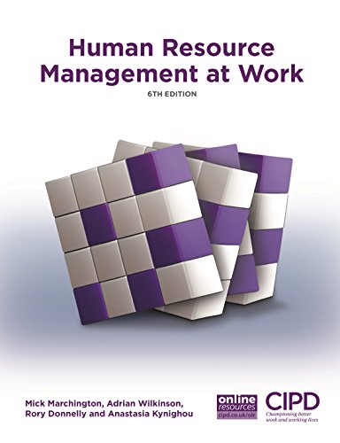 9781843983712: Human Resource Management at Work (AGENCY/DISTRIBUTED)