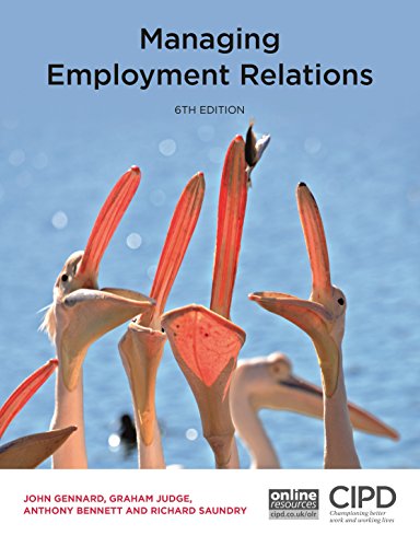 Imagen de archivo de Managing Employment Relations (AGENCY/DISTRIBUTED) a la venta por Goldstone Books