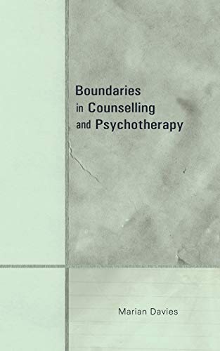 Stock image for Boundaries in Counselling and Psychotherapy for sale by GF Books, Inc.