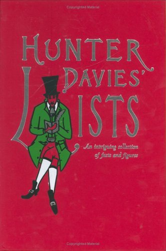 Stock image for Hunter Davies' Lists: An Intriguing Collection of Facts and Figures for sale by WorldofBooks