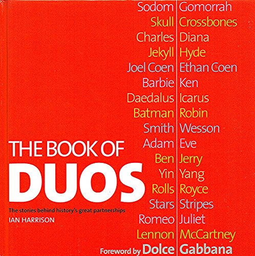 Beispielbild fr Book of Duos: The Stories Behind History's Great Partnerships zum Verkauf von Half Price Books Inc.