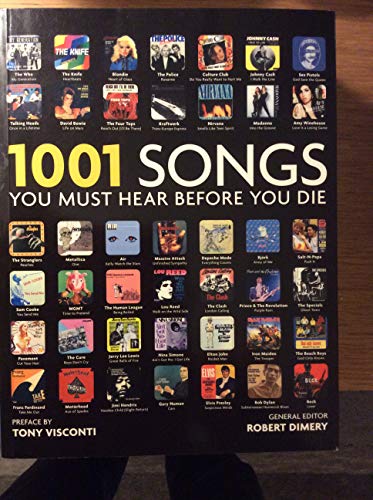 Stock image for 1001 Songs You Must Hear Before You Die (1001 Must Before You Die) for sale by WorldofBooks