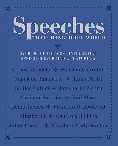 Stock image for Speeches that Changed the World for sale by WorldofBooks