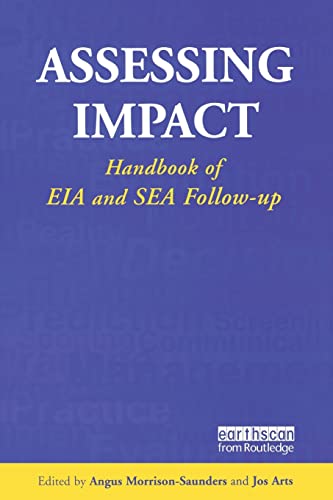 Beispielbild fr Assessing Impact: Handbook of EIA and SEA Follow-up zum Verkauf von Blackwell's