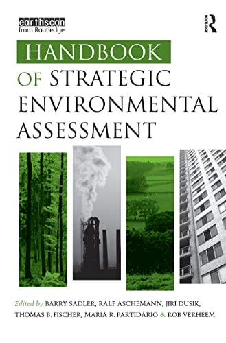 Stock image for Handbook of Strategic Environmental Assessment for sale by MusicMagpie