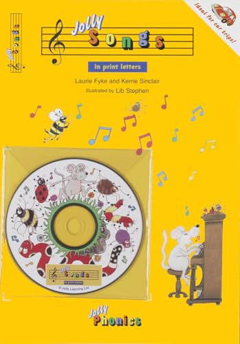 Beispielbild fr Jolly Songs: Book & CD in Print Letters (American English Edition) (Jolly Phonics) zum Verkauf von WorldofBooks