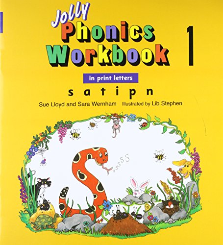 9781844140985: Jolly Phonics Workbook 1: In Print Letters: S, A, T, I, P, N