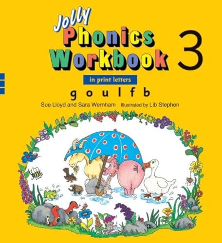 9781844141005: Jolly Phonics Workbook 3: In Print Letters: G, O, U, L, F, B
