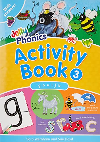 Beispielbild fr Jolly Phonics Activity Book 3: in Precursive Letters (British English edition) zum Verkauf von AwesomeBooks