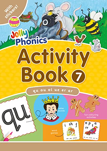 9781844141593: Jolly phonics. Activity book. Per la Scuola elementare. Con espansione online (Vol. 7): In Precursive Letters (British English edition) (Jolly Phonics Activity Books, set 1-7)