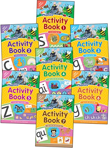 Jolly Phonics Picture Flash Cards in Precursive Letters 